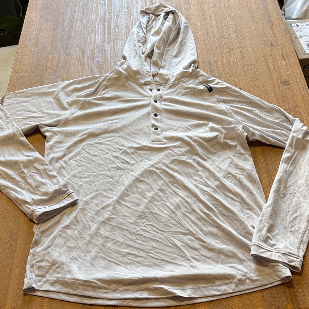 KETL Mtn Nofry Sun Hoodie SPF/UPF 30+ Sun Protection Shirt Lightweight Men’s M